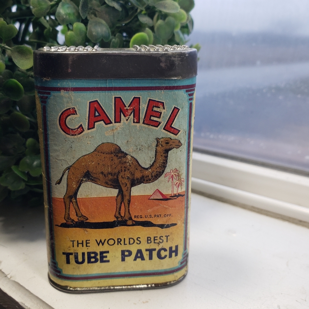 Antique Camel Tube patch